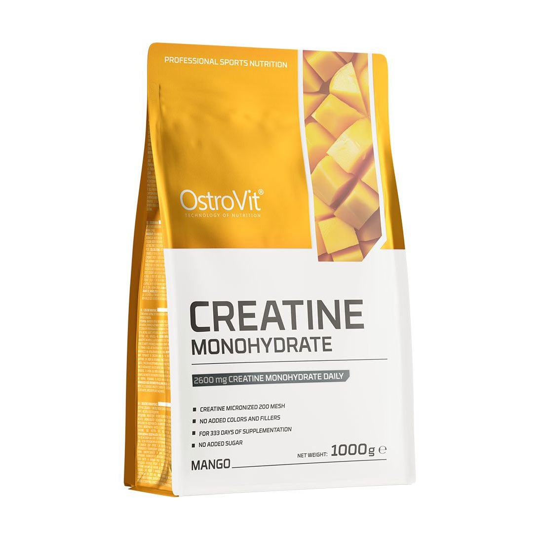Креатин OstroVit Creatine Monohydrate Манго, в порошку, 1 кг